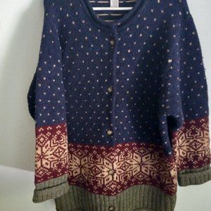 Heavy Winter Cardigan Sweater